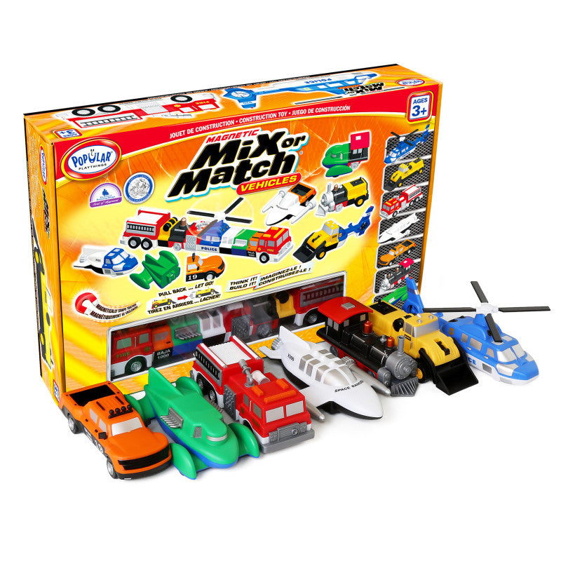 Magnetic Mix or Match&reg;Vehicles, Deluxe Set 2