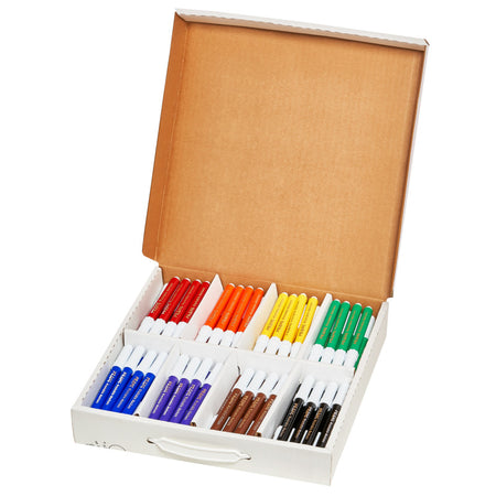 Art Markers, Washable Master Pack, 8 Colors, 96 Markers (DIXX80614)