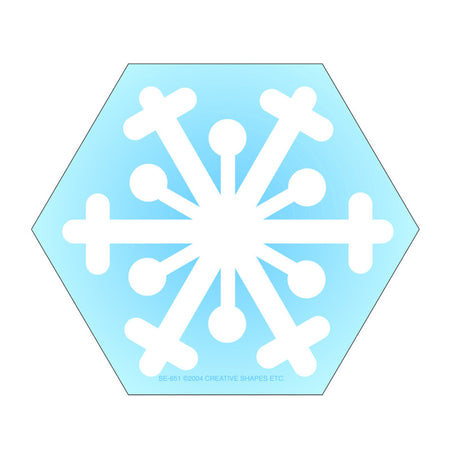 Creative Shapes Notepad, Snowflake, Mini