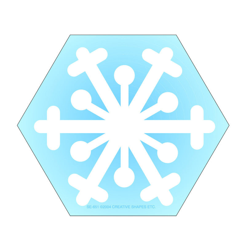 Creative Shapes Notepad, Snowflake, Mini