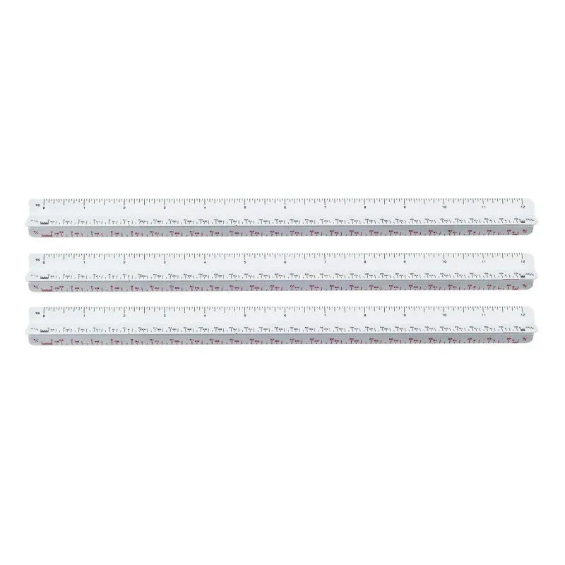 12" Architectural Scale, Pack of 3