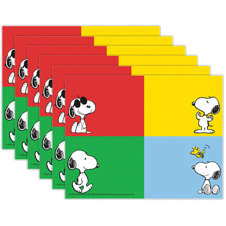 Peanuts&reg; Name Tags, 2-7/8" x 2-1/4", 40 Per Pack, 6 Packs