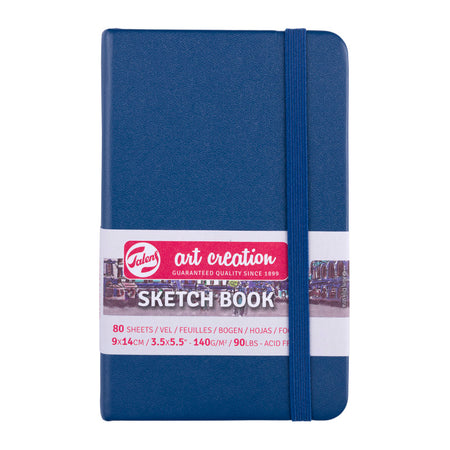 Sketchbook, 80 Sheets, 90lbs, Navy Blue Cover, 3.5" x 5.5" da98a08e24392e922c589a985c4954ff6eaacc83
