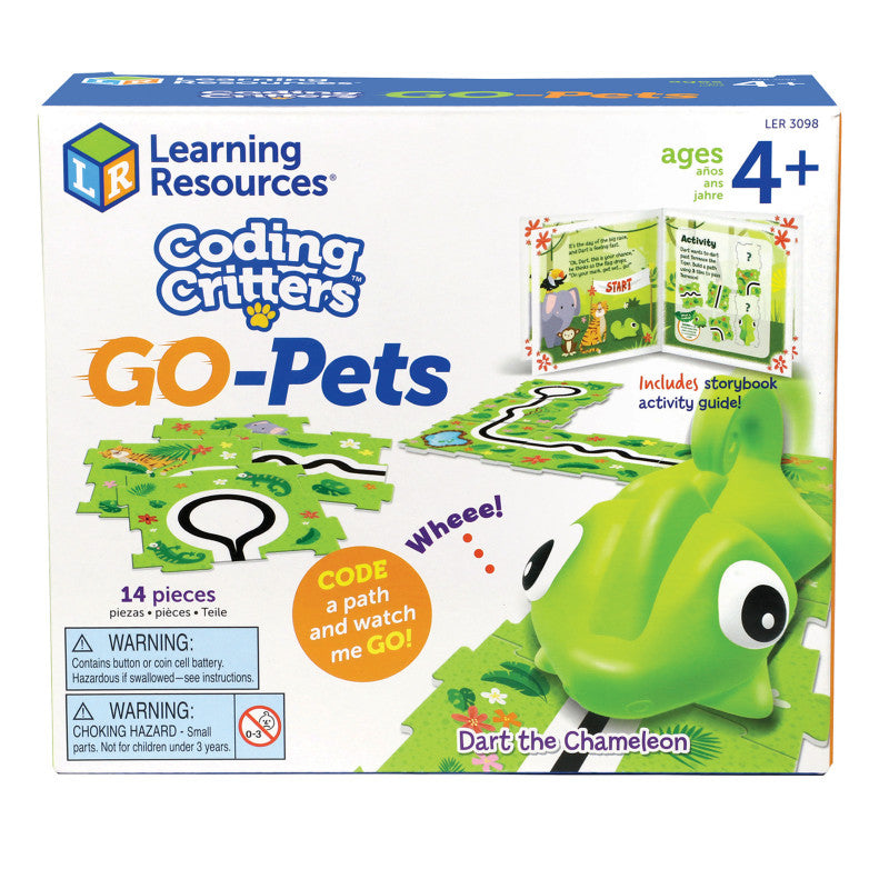 Coding Critters&trade; Go-Pets, Dart the Chameleon