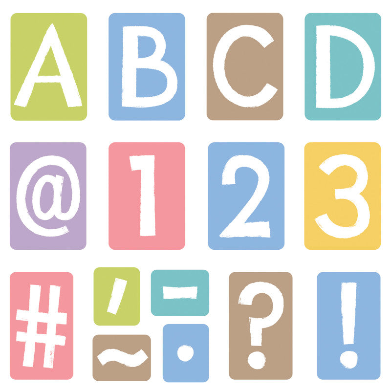 Garden Path 4" Tiles Uppercase Ready Letters&reg;, 150 Pieces