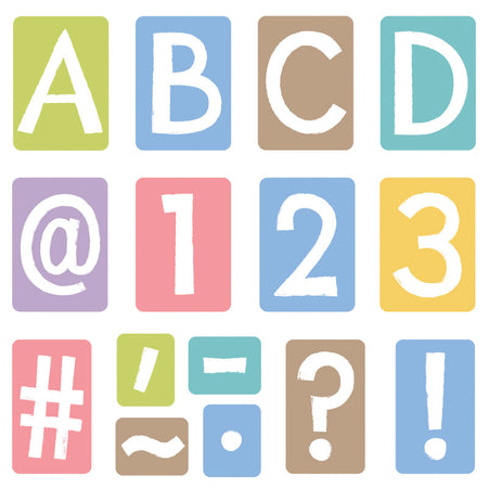 Garden Path 4" Tiles Uppercase Ready Letters&reg;, 150 Pieces