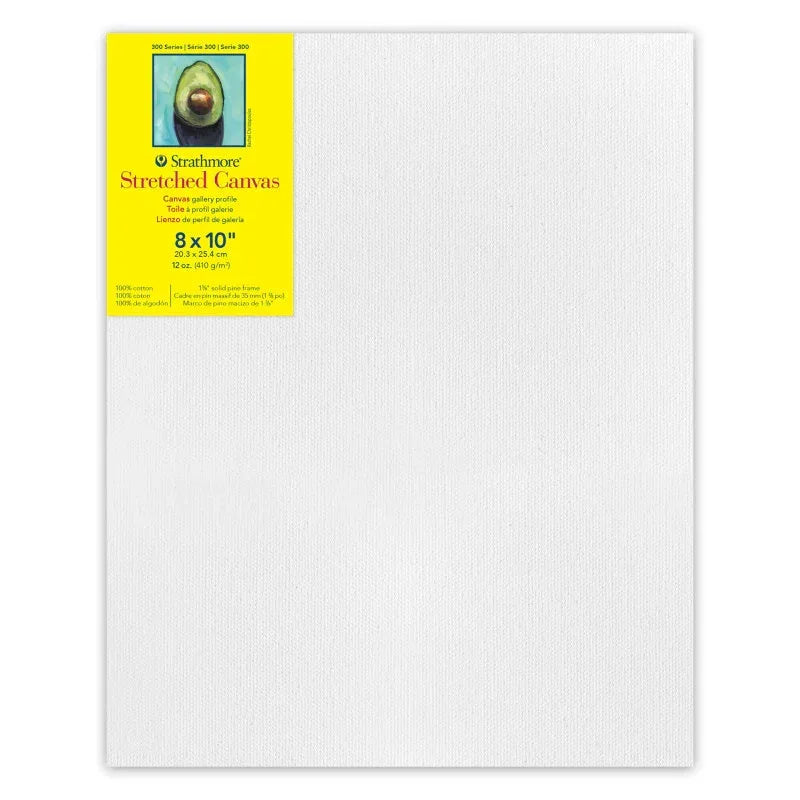 300 Series Gallery Stretched Canvas, 8x10 inch