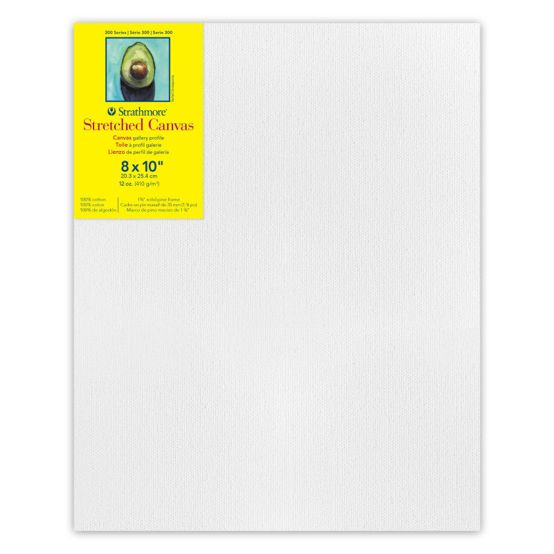300 Series Gallery Stretched Canvas, 8x10 inch