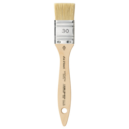 SYNTHETIC Mottler Brush, Natural Hog, Acrylic & Oil, Flat, Series 2429, Size 30