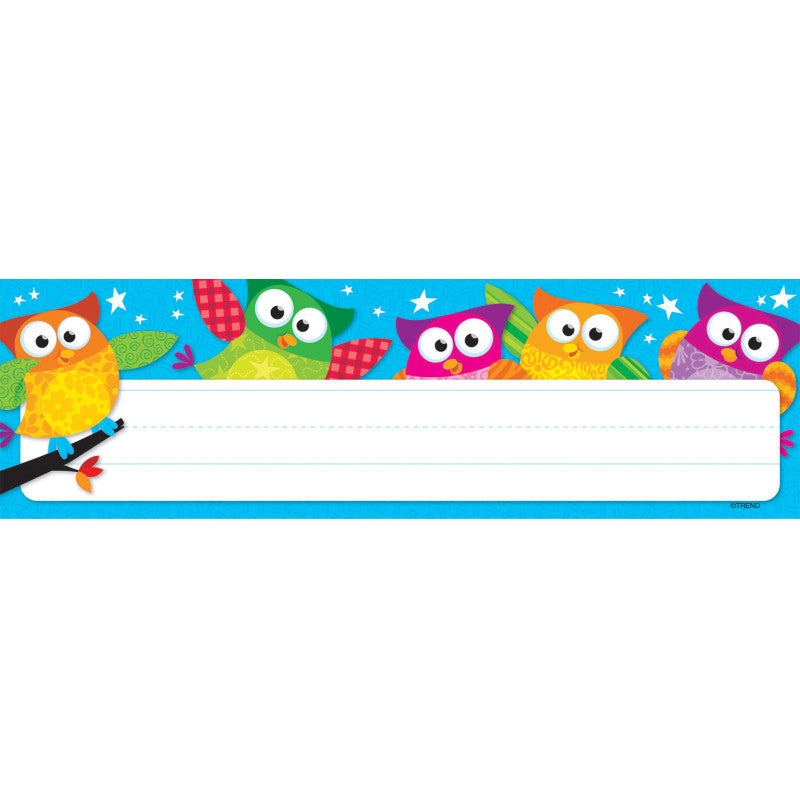 Owl-Stars!&reg; Desk Toppers&reg; Name Plates, 36 ct