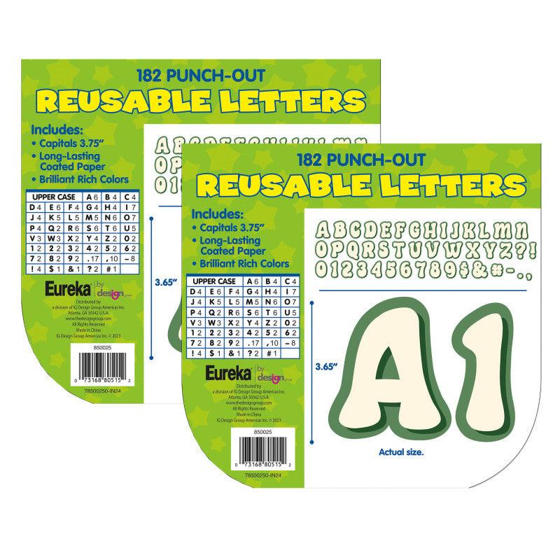 S'Cool Era Deco Letters Deco Letters, 181 Characters Per Pack, 2 Packs ...