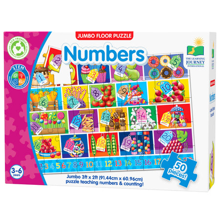 Jumbo Floor Puzzles - Numbers
