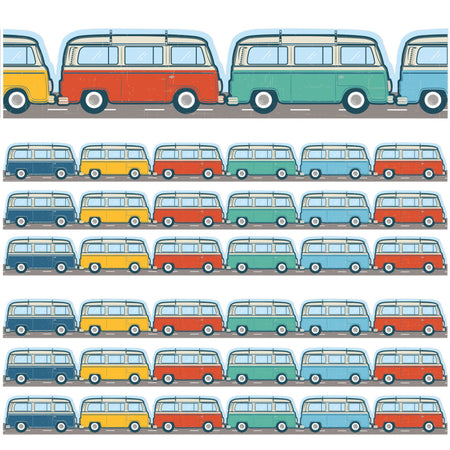 Adventurer Vanagons Extra Wide Deco Trim&reg;, 37 Feet Per Pack, 6 Packs