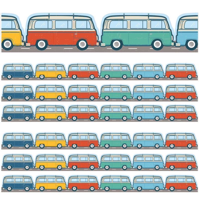 Adventurer Vanagons Extra Wide Deco Trim&reg;, 37 Feet Per Pack, 6 Packs