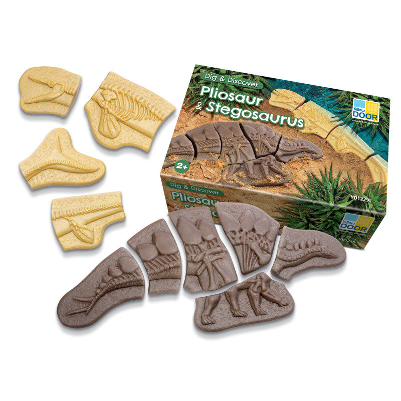 Dig and Discover - Pliosaur & Stegosaurus