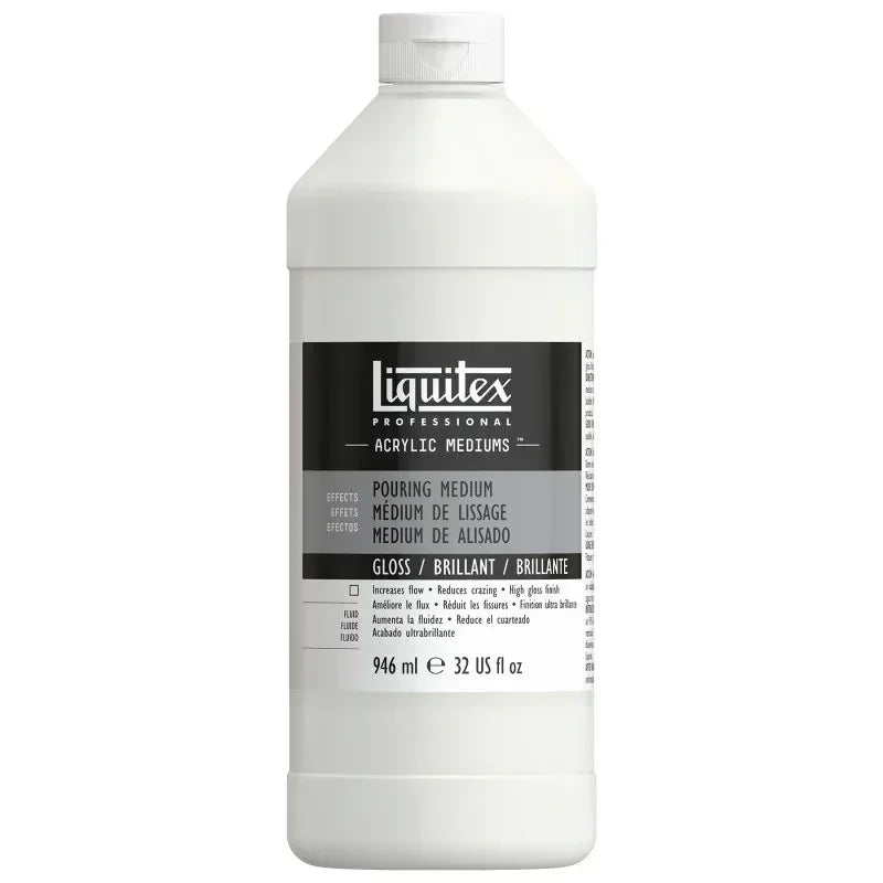 Professional Acrylic Pouring Medium, Gloss, 32 oz (946 mL)