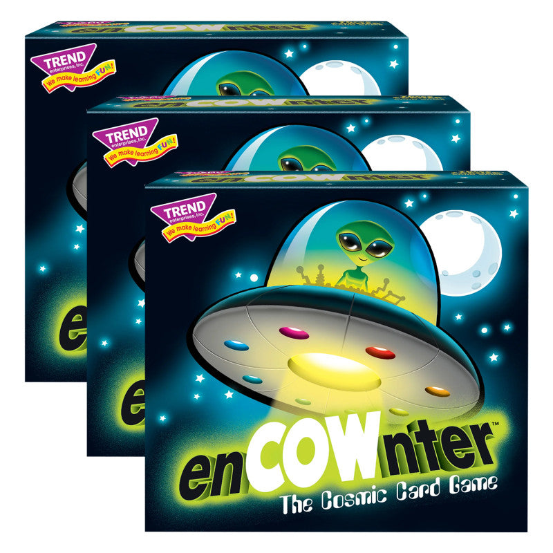 enCOWnter&trade; Three Corner&trade; Card Game, Pack of 3