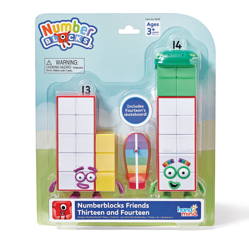 Numberblocks&trade; Friends Thirteen and Fourteen Figure Pack