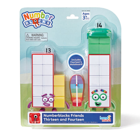 Numberblocks&trade; Friends Thirteen and Fourteen Figure Pack