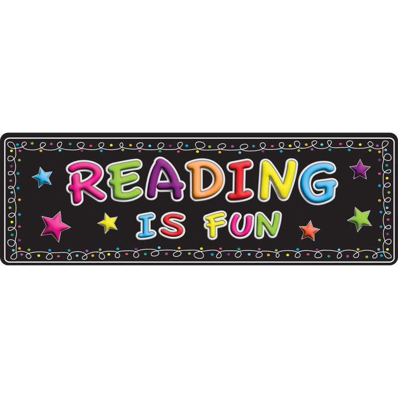 The Original Fun Mat&trade;, Mat Runner, 15.5" x 47", Reading is Fun