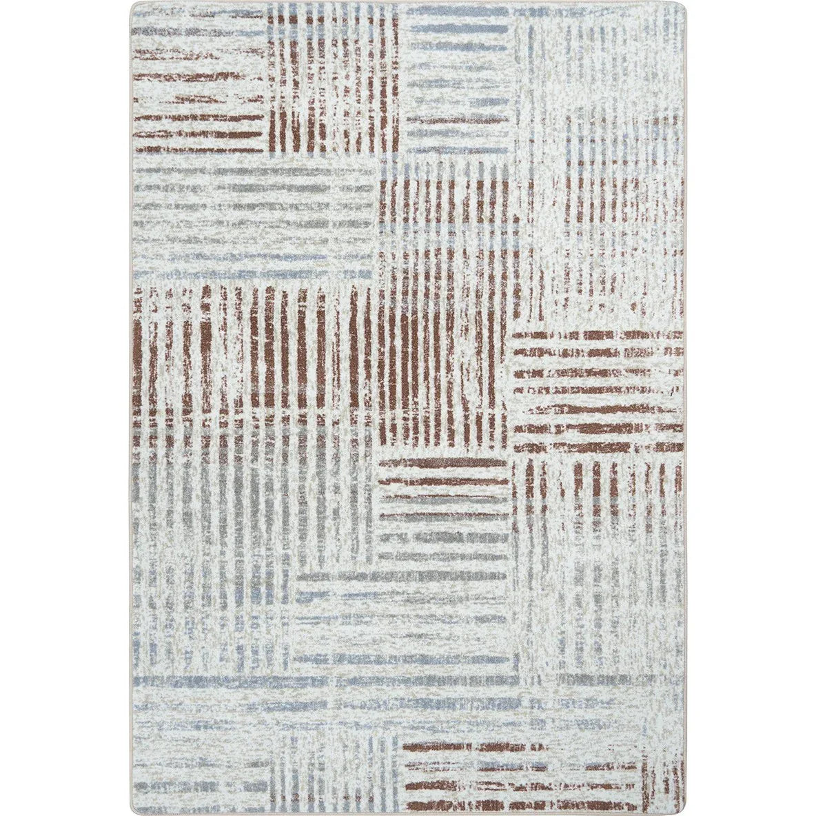 Desert Cameo 5'4" x 7'8" area rug in color Terracotta