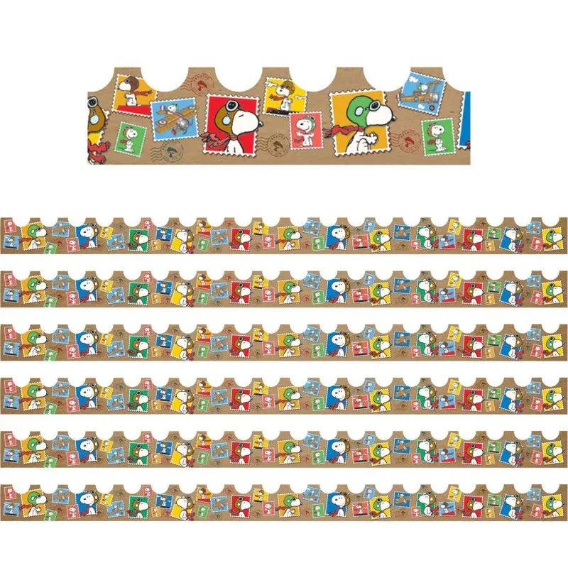 Peanuts&reg; Flying Ace Deco Trim&reg;, 37 Feet Per Pack, 6 Packs