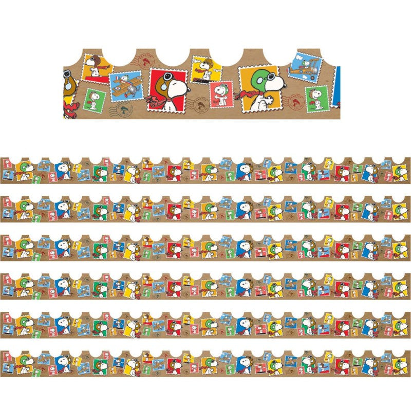 Peanuts&reg; Flying Ace Deco Trim&reg;, 37 Feet Per Pack, 6 Packs