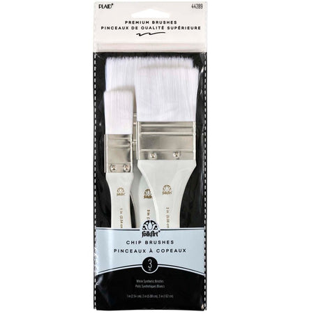 White Nylon Chip Set, 3-Piece Set