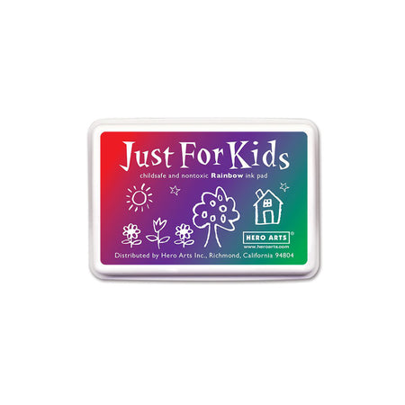 Just for Kids&reg; 3-Color Rainbow Ink Pad