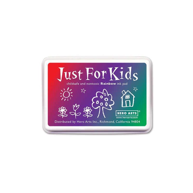 Just for Kids&reg; 3-Color Rainbow Ink Pad