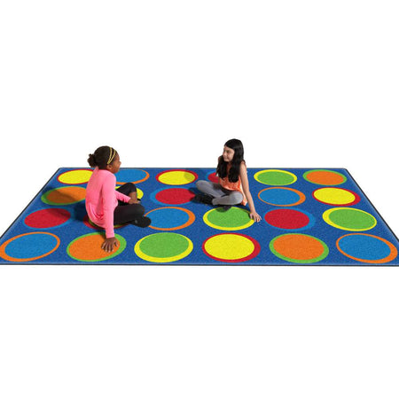 Sitting Spots™ Rug, 7'6" x 12' Rectangle, Primary