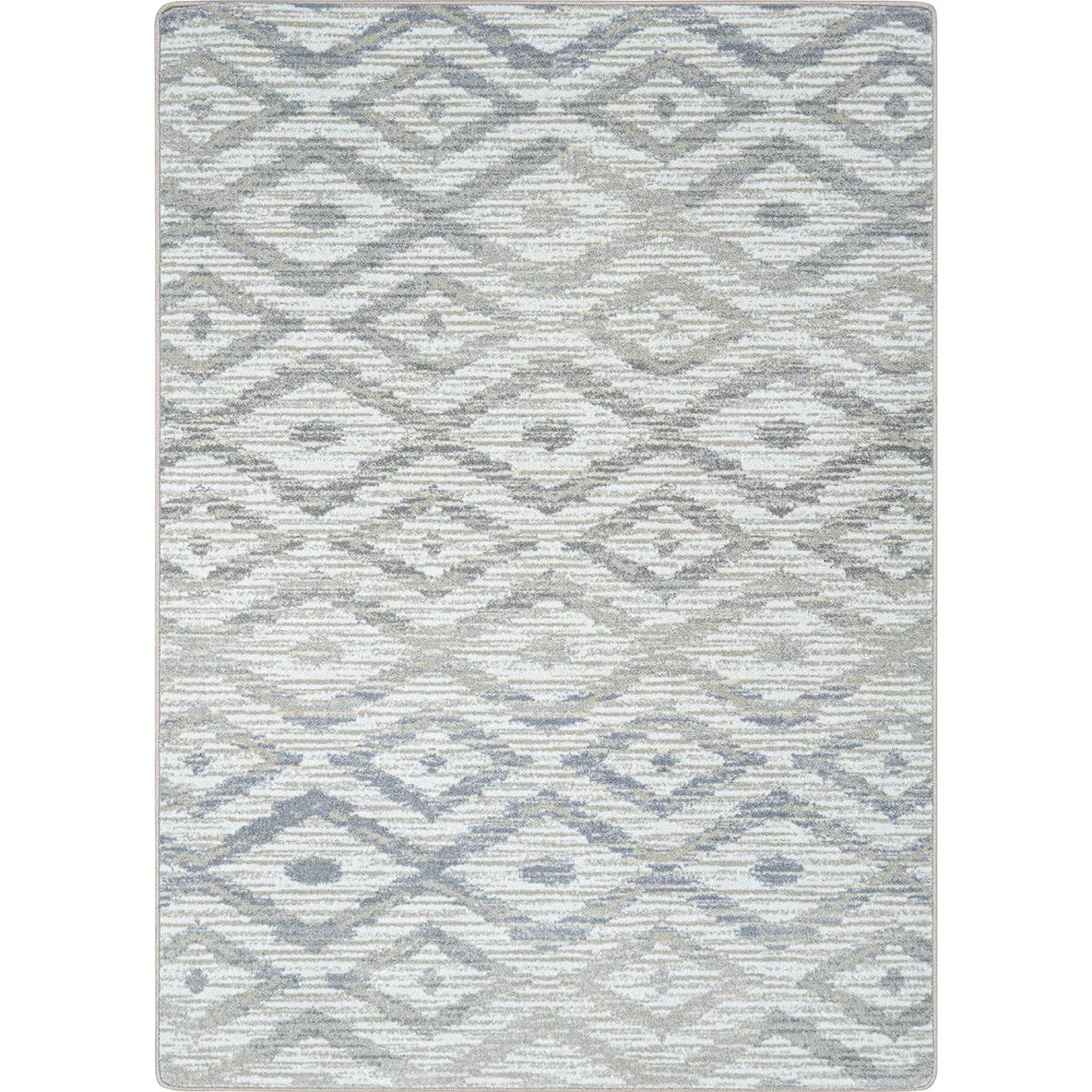 Diamond Oasis 7'8" x 10'9" area rug in color Sandstone