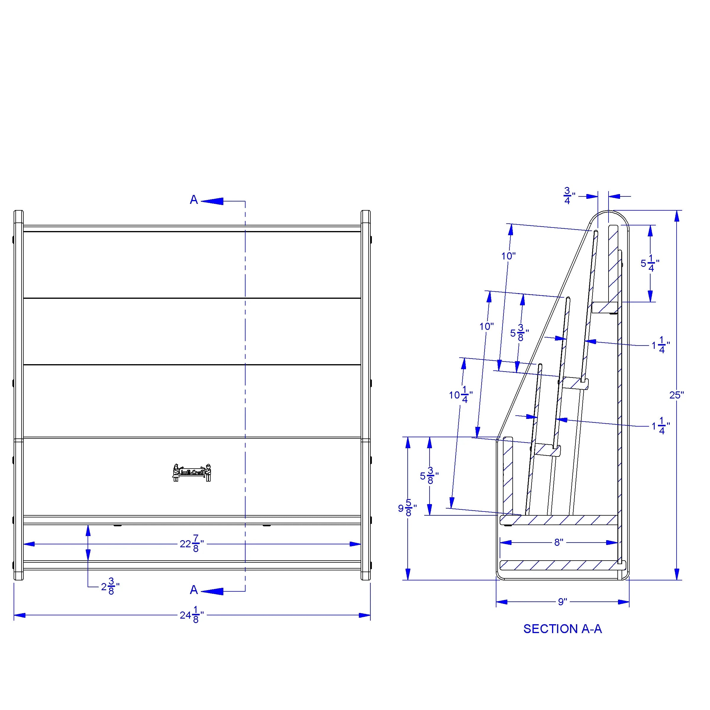 Jonti-Craft® Toddler Pick-a-Book Stand
