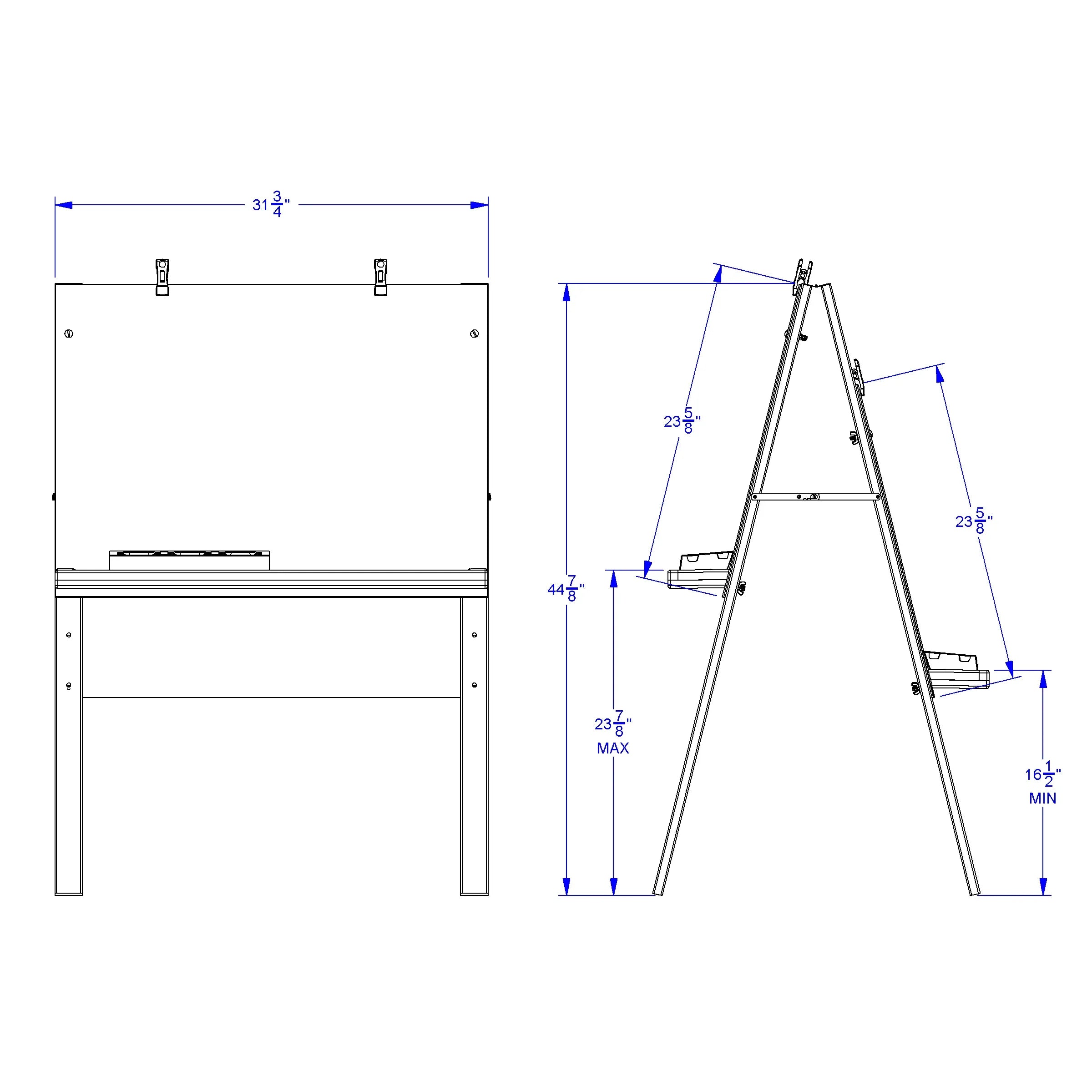 Jonti-Craft® Double Adjustable Easel