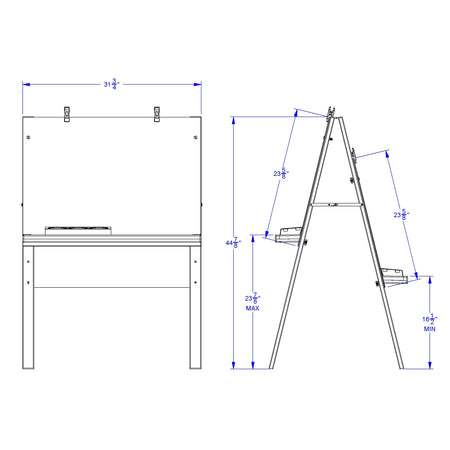 Jonti-Craft® Double Adjustable Easel