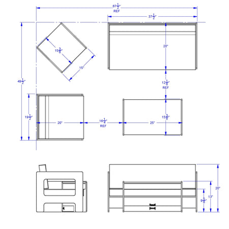 Jonti-Craft® Paper Rack
