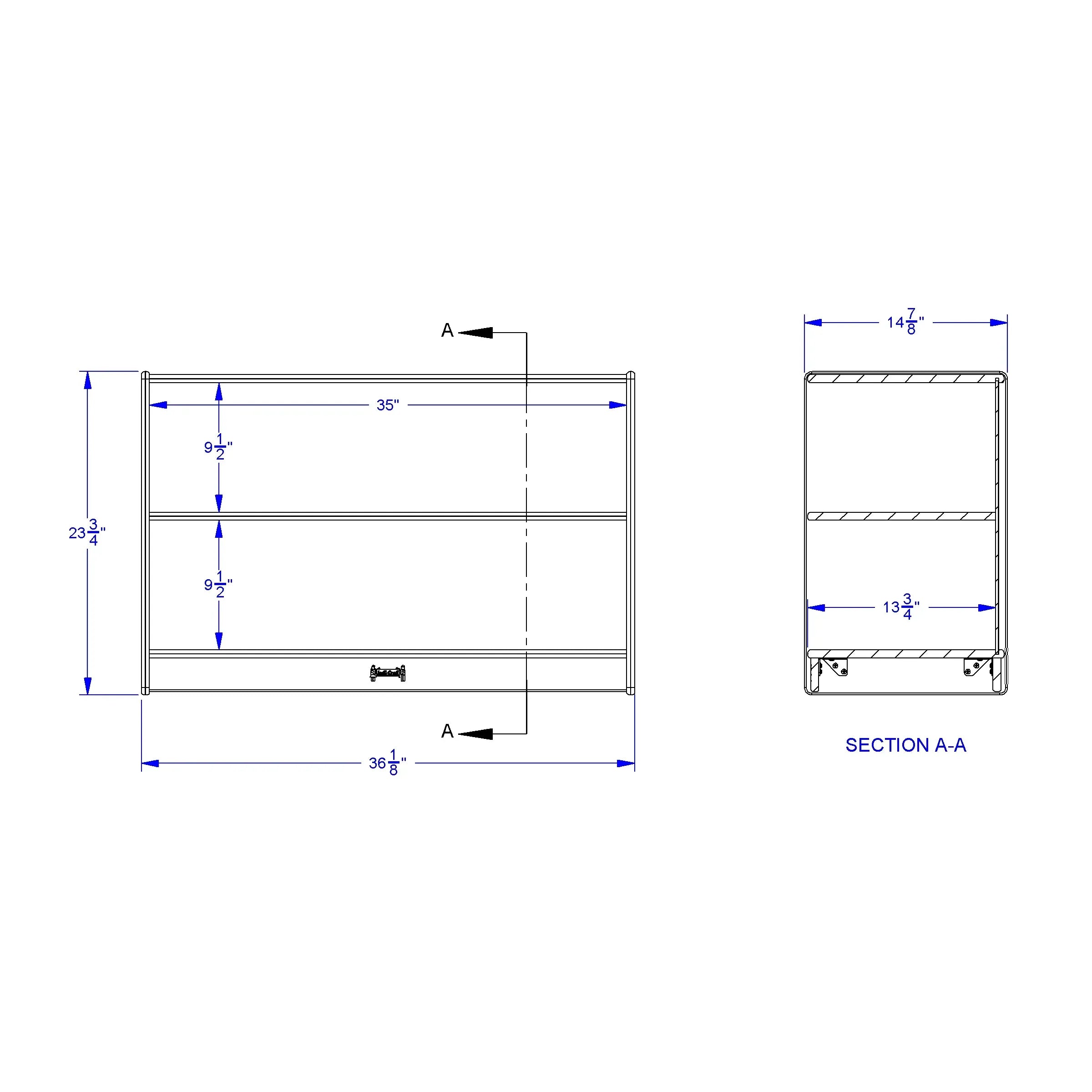 Jonti-Craft® Short Fixed Straight-Shelf Bookcase