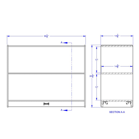 Jonti-Craft® Open Shelf