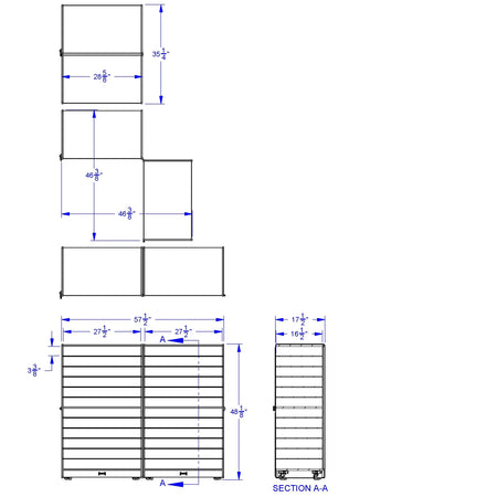 Jonti-Craft® Fold-n-Lock Mat Storage