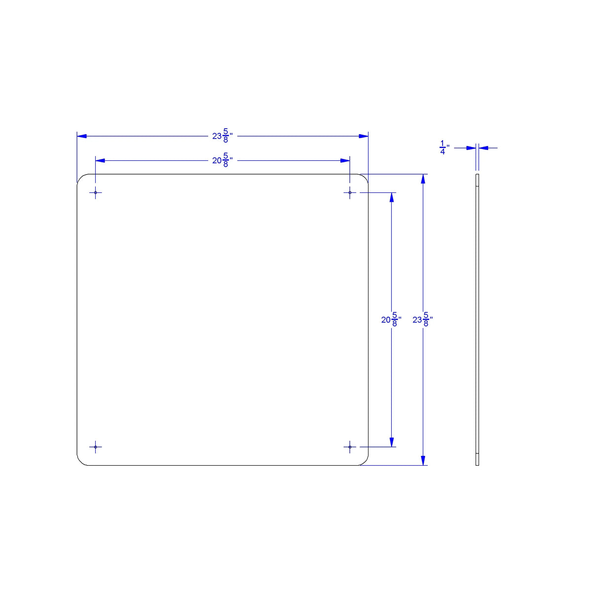 Jonti-Craft® Small Wall Mirror