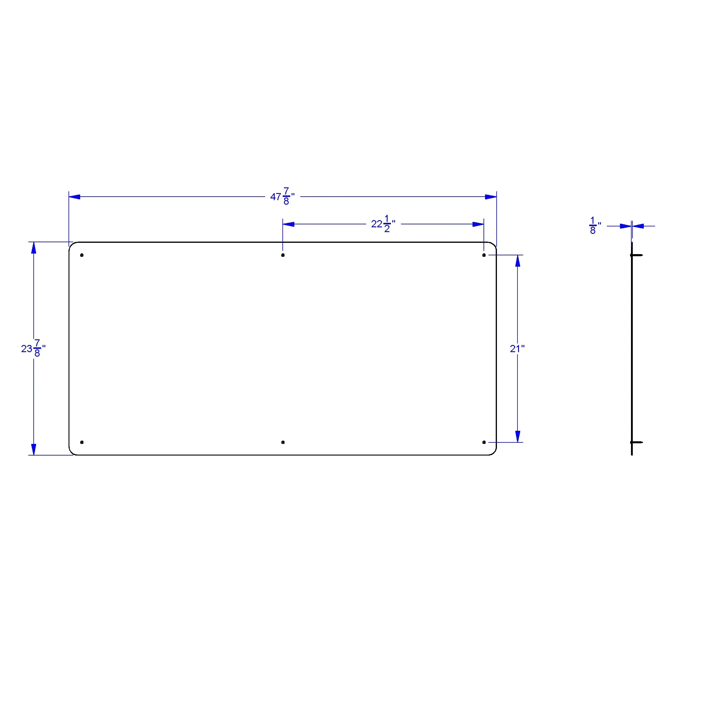 Jonti-Craft® Large Wall Mirror