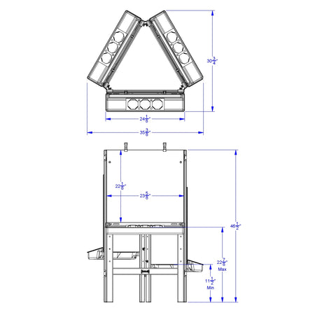 Jonti-Craft® 3 Way Adjustable Easel