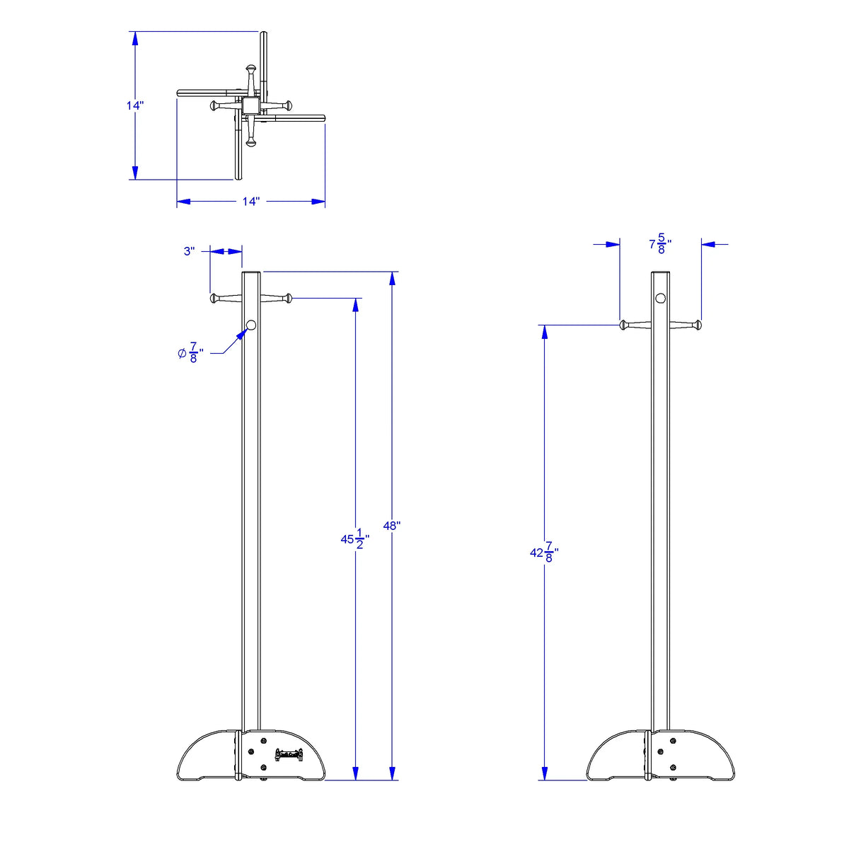Jonti-Craft® Tall Coat Tree