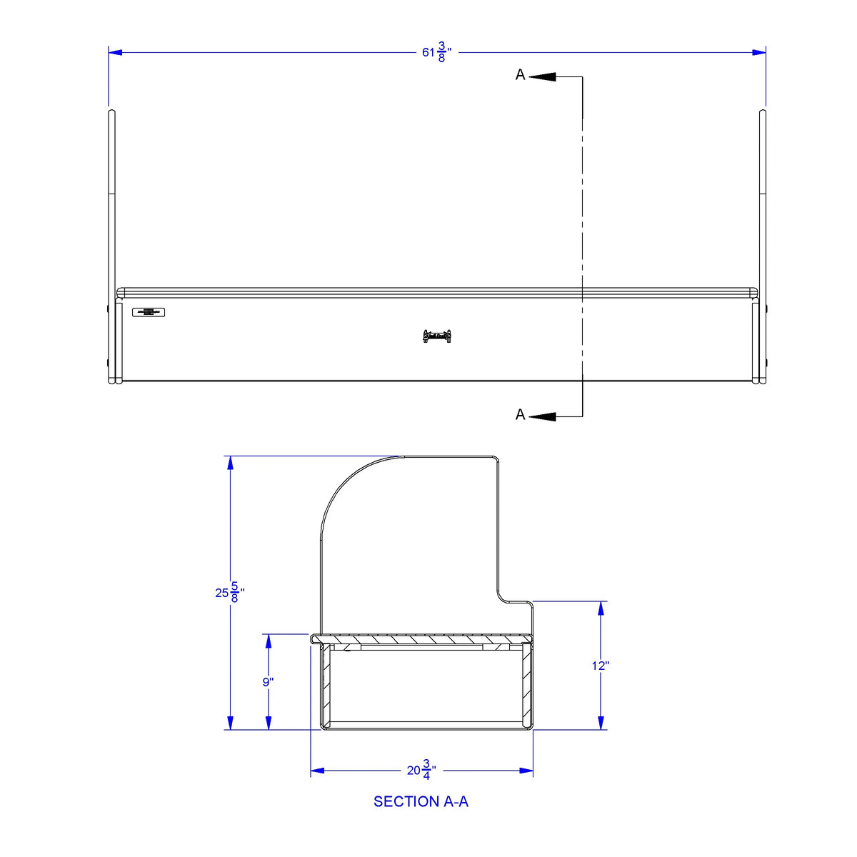 Jonti-Craft® iRise® Standard IWB Step - 60", 9" Ht