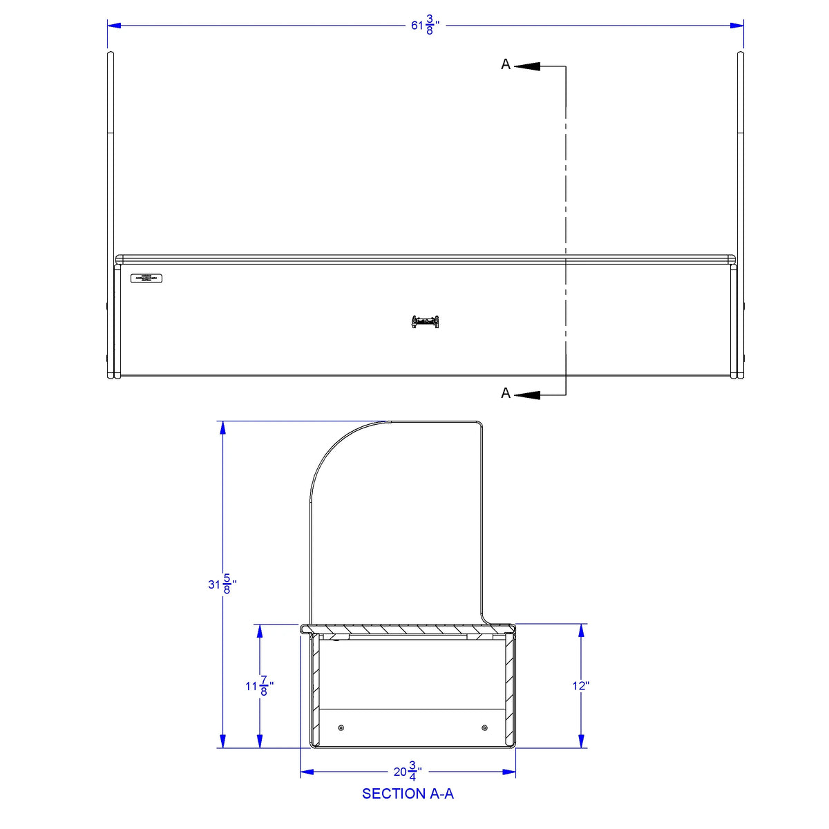 Jonti-Craft® iRise® Standard IWB Step - 60", 12" Ht