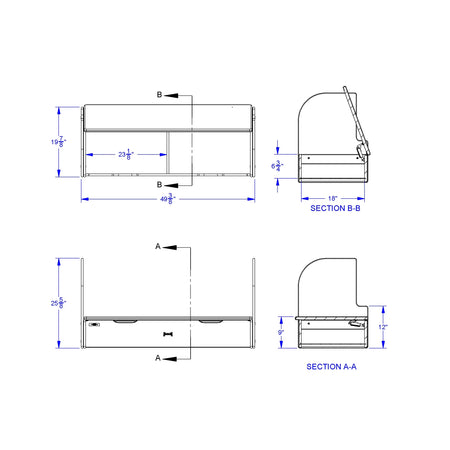 Jonti-Craft® iRise® Deluxe IWB Step - 48", 9" Ht