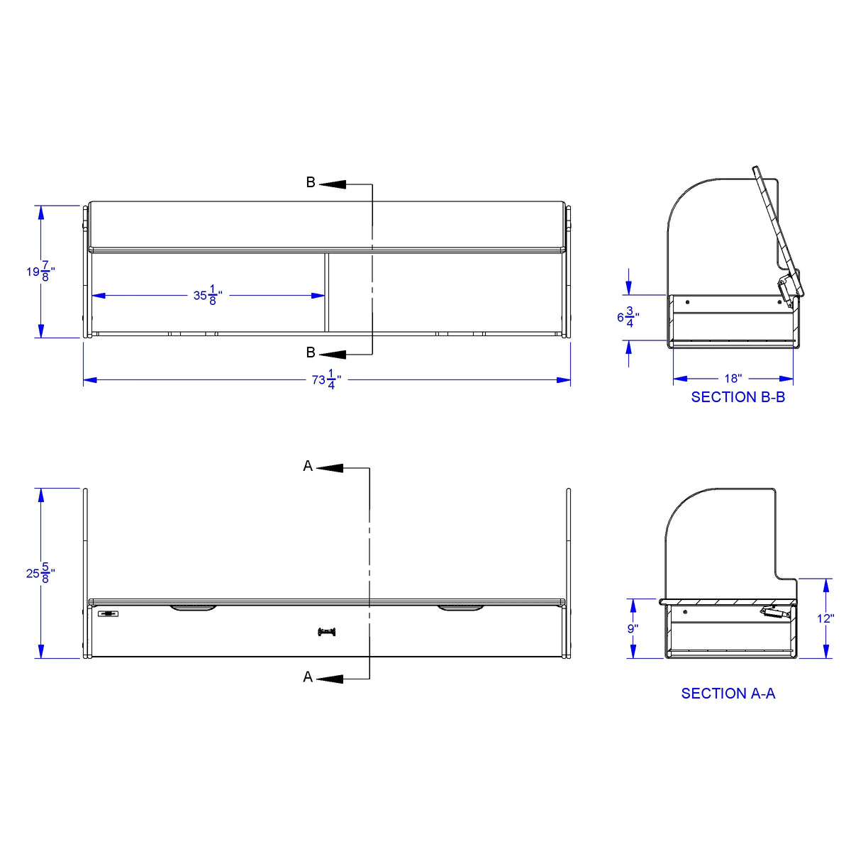 Jonti-Craft® iRise® Deluxe IWB Step - 72", 9" Ht