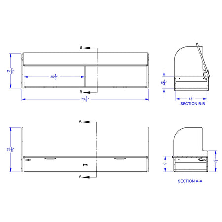 Jonti-Craft® iRise® Deluxe IWB Step - 72", 9" Ht