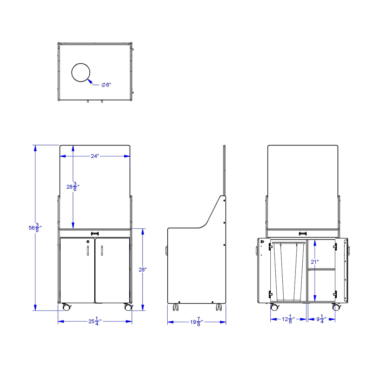 Jonti-Craft® Sanitation Cart