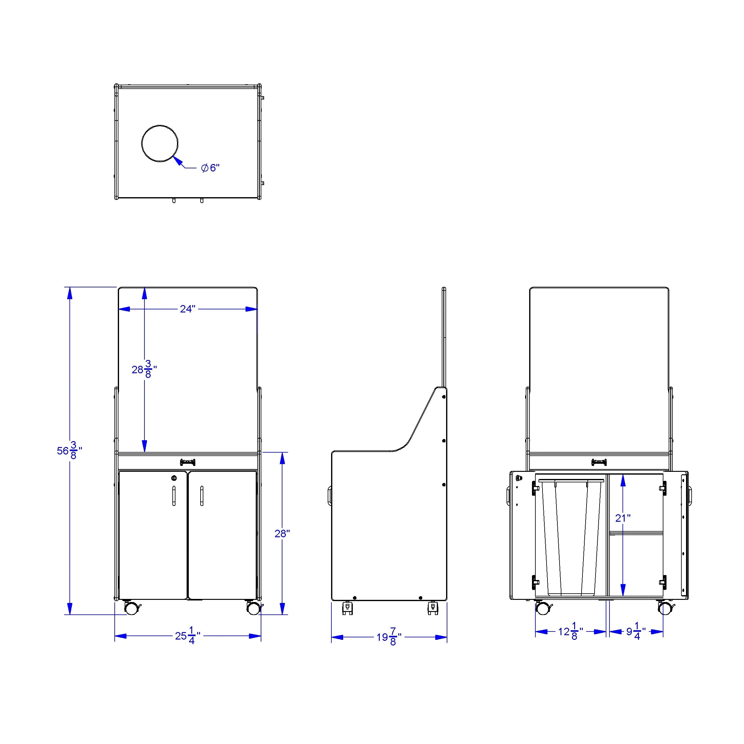 Jonti-Craft® Sanitation Cart